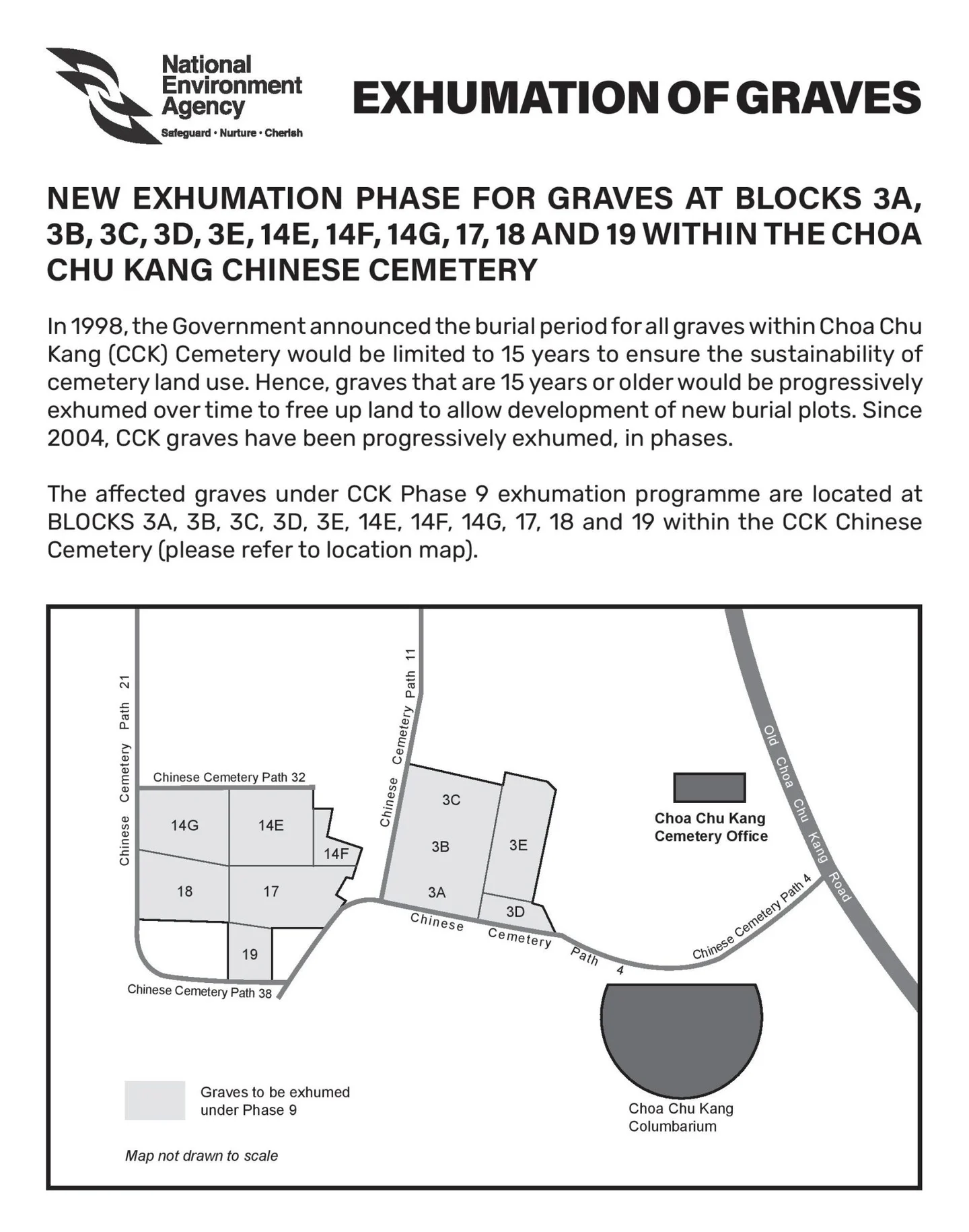 Grave exhumation service in Singapore